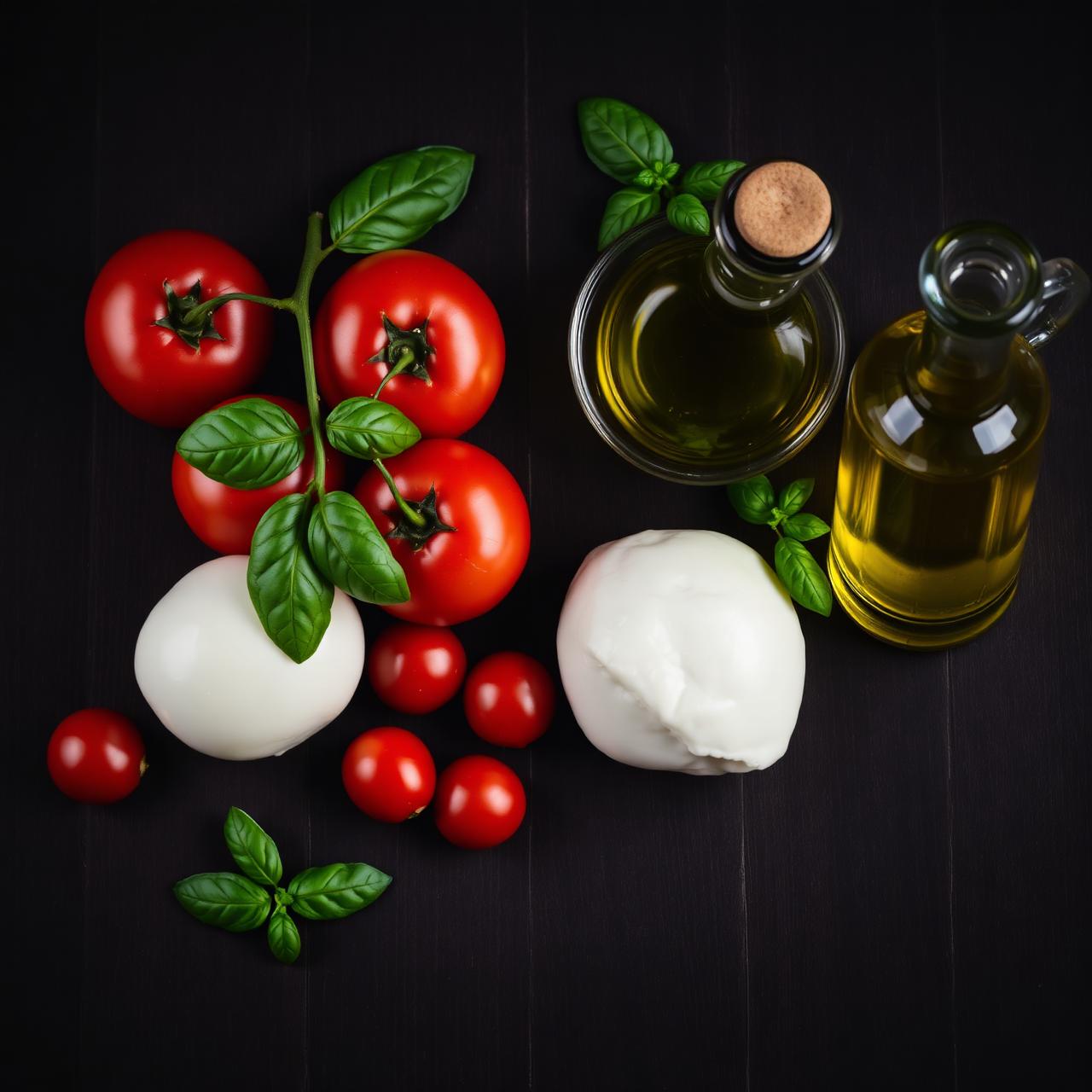 Frische italienische Zutaten